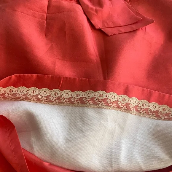 Kate Spade All That Glitters Mina Strawberry Bow Sheath Silk Dress - Picture 11 of 14